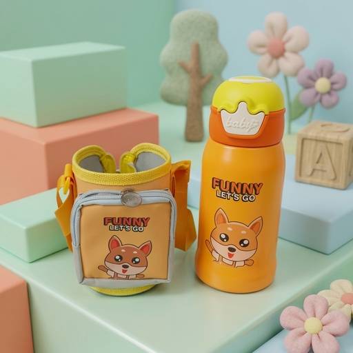 Yatai Unicorn Stainless Steel Water Bottle for Kids